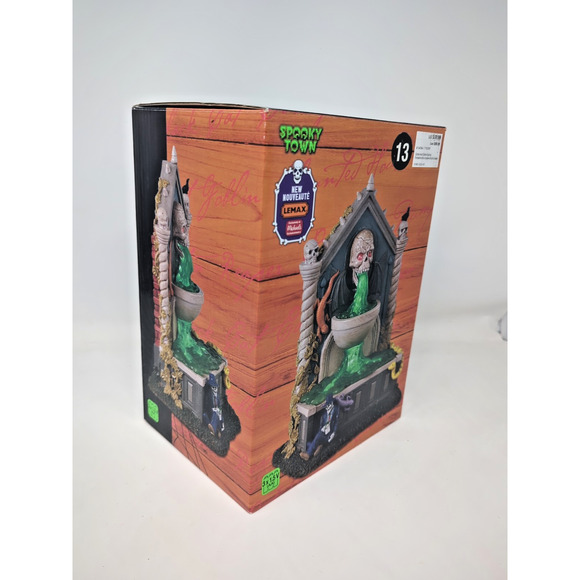 LeMax Spooky Town Grime and Slime Spring Halloween Decor Michaels Exclusive 2023 - Picture 8 of 9